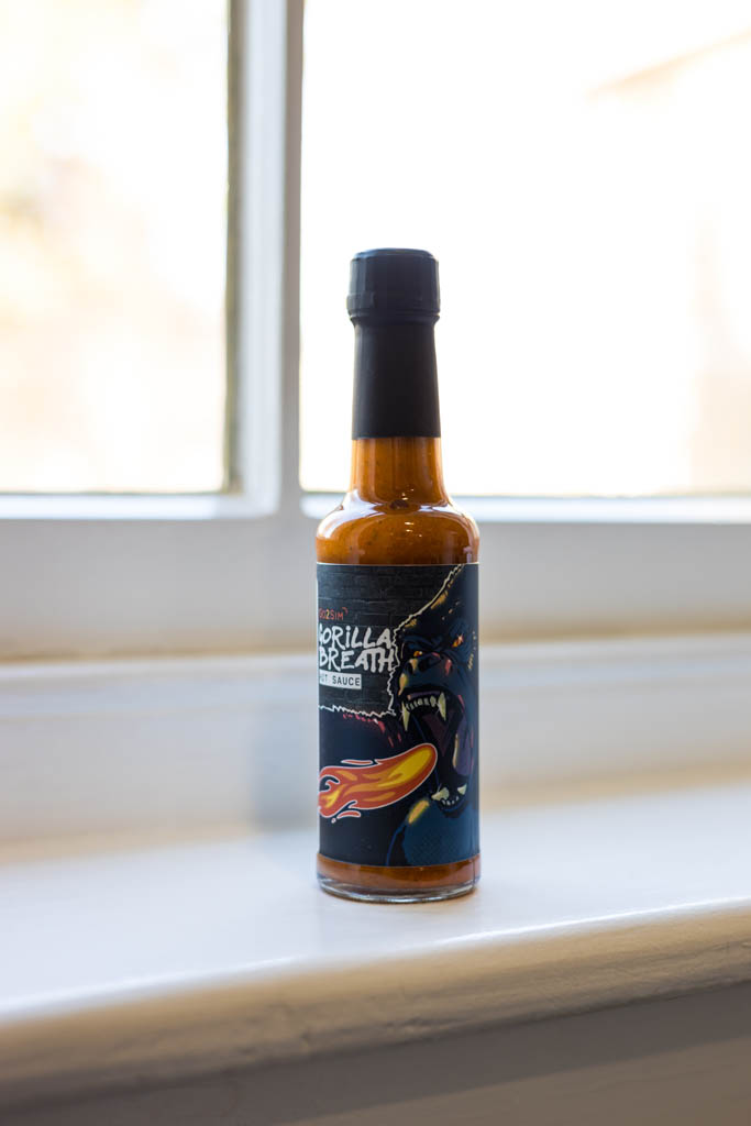 Go2Sim's Gorilla breath hot sauce